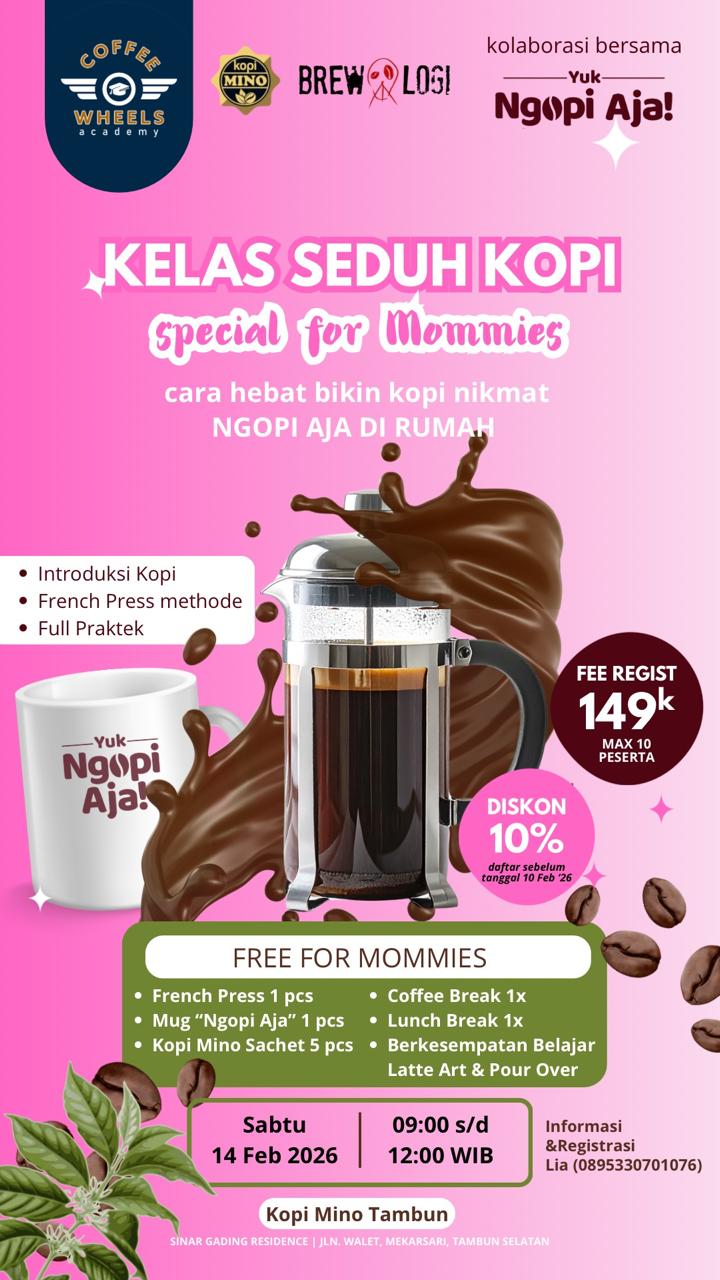 Kelas Seduh Kopi - Coffee Brewing Class